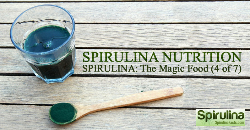 Spirulina and disease