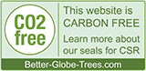 This website is CARBON FREE - Learn more about our seals for CSR